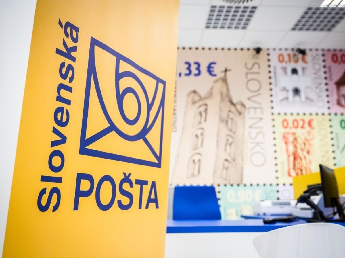 Slovenská pošta logo ilu 1140px (SITA/Marko Erd)